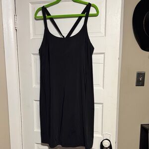 Duluth Trading Co AKHG Lost Lake Black Swim Dress